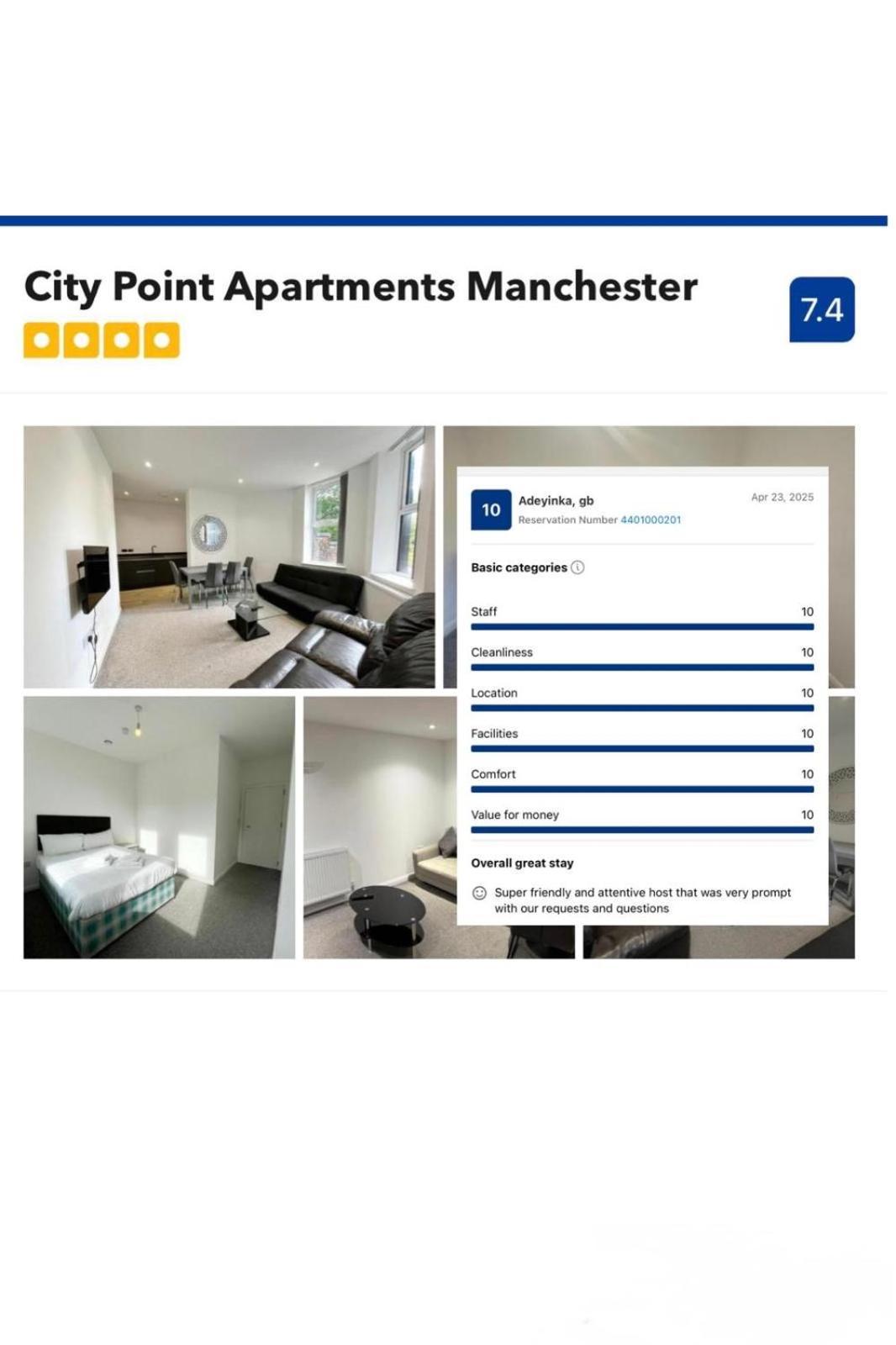 City Point Apartments Манчестър Екстериор снимка
